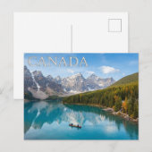 Schönes Kanada. Postkarte (Vorne/Hinten)