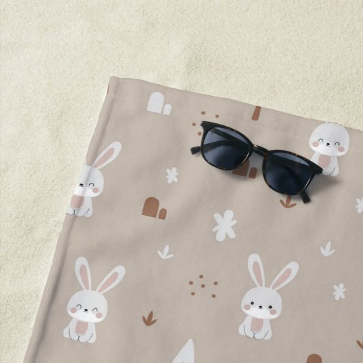 Schönes Kaninchen Pattern Badetuch (Beispiel)