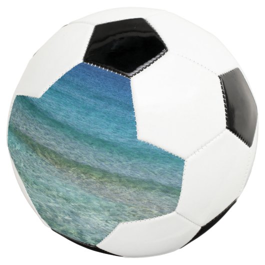 Schönes Karibisches Meer Fußball (Dreiviertel)