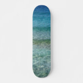 Schönes Karibisches Meer Skateboard (Vorne)