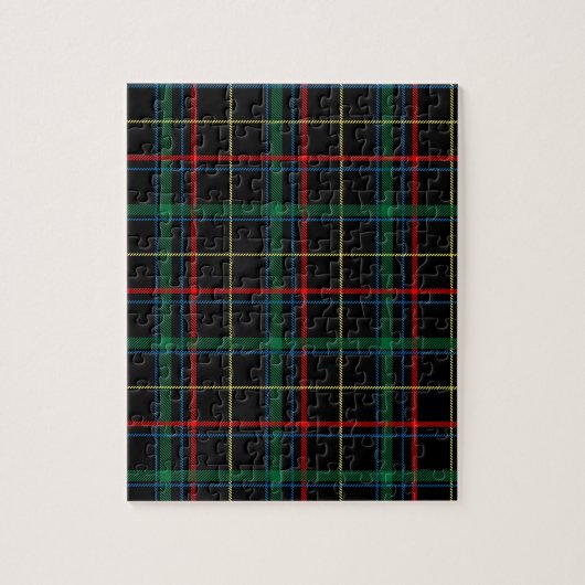 Schönes Kariertes Muster Puzzle (Vertikal)