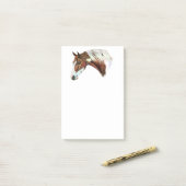 Schönes Kastanie Tovero Paint Horse Post-it Klebezettel (Auf Schreibtisch)