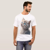 Schönes Kätzchen T-Shirt (Vorne ganz)
