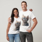 Schönes Kätzchen T-Shirt (Unisex)