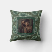 Schönes Keepake Wedding Throw Kissen Couple (Rückseite)