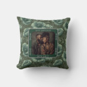 Schönes Keepake Wedding Throw Kissen Couple (Vorderseite)
