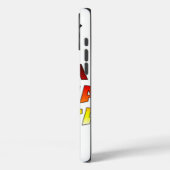 Schönes Kenia-Design für Phantastische Textpassage Case-Mate iPhone Hülle (Rückseite / Links)