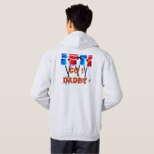 Schönes Kenya Maasai Moran Walking Tall Hoodie (Schwarz voll)