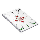 Schönes Kenya Tapestes: Kenyan Flag Butterfly Notizblock (Rechte Seite)