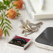 Schönes Kenya Tapestes: Kenyan Flag Butterfly Schlüsselanhänger (Seite)