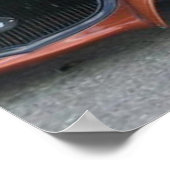 Schönes klassisches Auto Bronze Poster (Ecke)