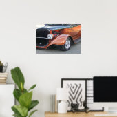 Schönes klassisches Auto Bronze Poster (Heimbüro)