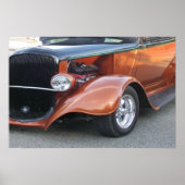 Schönes klassisches Auto Bronze Poster (Vorne)