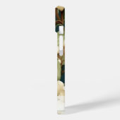 Schönes klassisches Blumenmuster Case-Mate iPhone Hülle (Rückseite / Links)