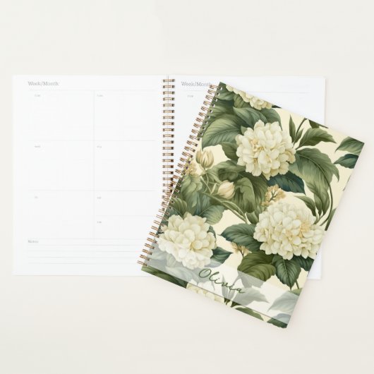 Schönes klassisches Blumenmuster Planer (Anzeige)