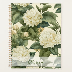 Schönes klassisches Blumenmuster Planer