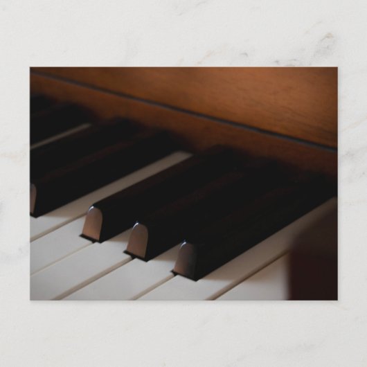 Schönes Klavier Postkarte (Vorderseite)