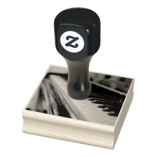 Schönes Klavierdesign Gummistempel (Stempel)
