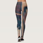 Schönes Klavierdesign Leggings (Rückseite)