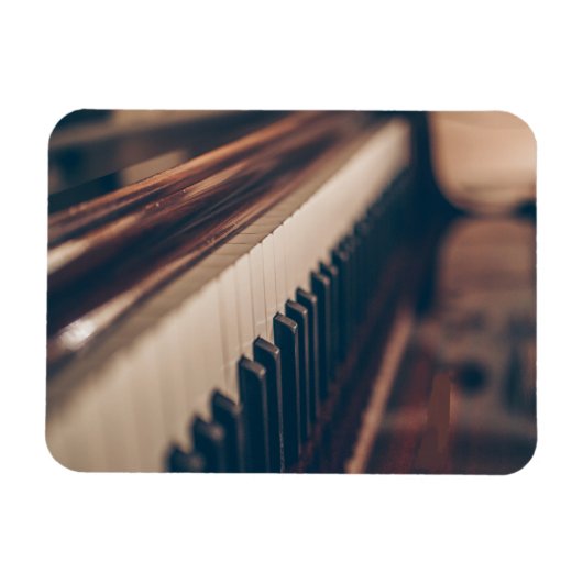 Schönes Klavierdesign Magnet (Horizontal)