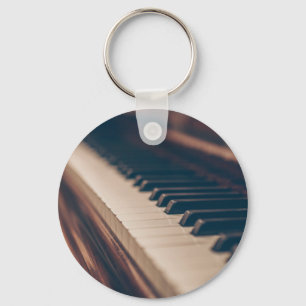 Schönes Klavierdesign Schlüsselanhänger