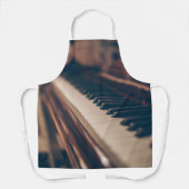 Schönes Klavierdesign Schürze (Vorderseite)