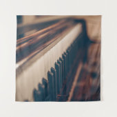 Schönes Klavierdesign Wandteppich (Vorderseite (Horizontal))