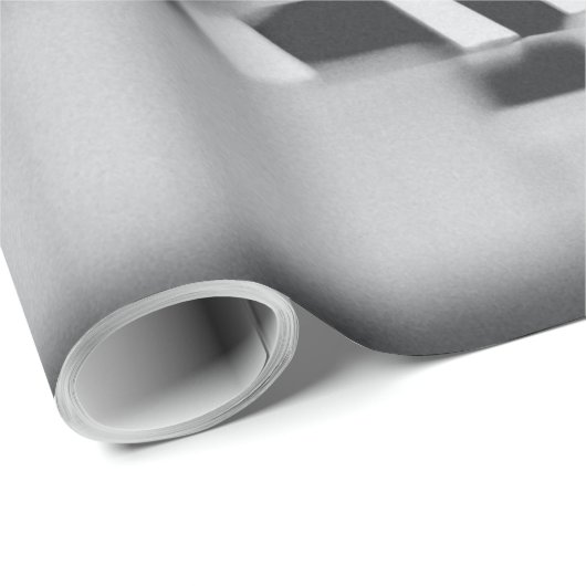 Schönes Klavierwerk Geschenkpapier (Rolleneckpunkt)