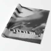 Schönes Klavierwerk Geschenkpapier (Ungerollt)