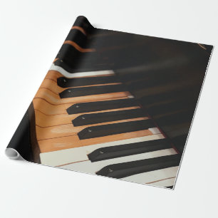 Schönes Klavierwerk Geschenkpapier
