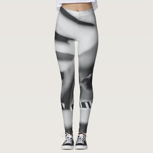 Schönes Klavierwerk Leggings (Vorderseite)