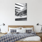 Schönes Klavierwerk Leinwanddruck (Insitu (Schlafzimmer))