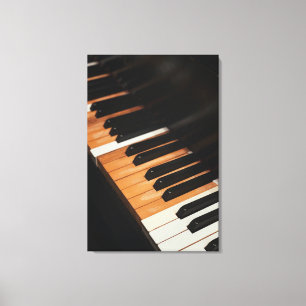 Schönes Klavierwerk Leinwanddruck