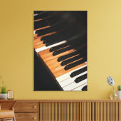 Schönes Klavierwerk Leinwanddruck (Insitu (Wohnzimmer))