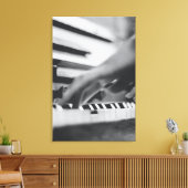 Schönes Klavierwerk Leinwanddruck (Insitu (Wohnzimmer))