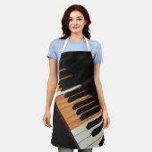 Schönes Klavierwerk Schürze (Getragen)