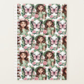 Schönes kleines Mädchen Planer (Vorderseite)