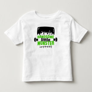 Schönes kleines Monster Frankenstein Halloween Kleinkind T-shirt