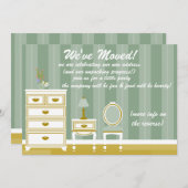 Schönes kleines Zimmer Einladung (Vorne/Hinten)