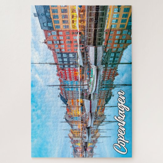 Schönes Kopenhagen, Dänemark Puzzle (Vertikal)