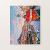 Schönes Kopenhagen, Dänemark Puzzle (Vertikal)