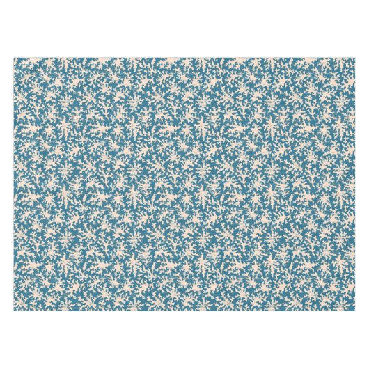 Schönes Korallenmuster Tischdecke (Vorderseite (Horizontal))