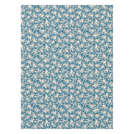 Schönes korallenrotes Muster Tischdecke (Vorderseite)