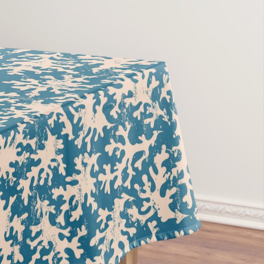 Schönes korallenrotes Muster Tischdecke (Beispiel)