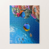 Schönes Korallenunterwasser-Rätsel Puzzle (Vertikal)