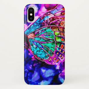 Schönes Kosmisches Schmetterling Wasserfarbengehäu Case-Mate iPhone Hülle