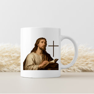 Schönes Kreuz Jesu - Religiöser Christ Kaffeetasse