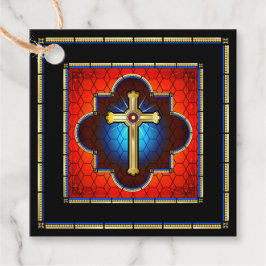 Schönes Kreuz - Siehe Rückseite - Geschenkanhänger