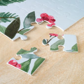 Schönes Kreuz- und Blumenpuzzle Puzzle (Seite)