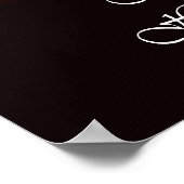 Schönes Kreuz- und Kommunalposter Poster (Ecke)